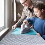 Nappe de repassage isolante couverture de repassage  la vapeur coton tapis sur table portable pour lave ...