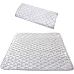 Nappe de repassage isolante couverture de repassage  la vapeur coton tapis sur table portable pour lave ...