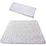 Nappe de repassage isole housse de repassage  vapeur table portable tapis de repassage en coton pour ...