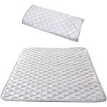 Nappe de repassage isole housse de repassage  vapeur table portable tapis de repassage en coton pour ...