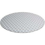 Nappe ronde �tanche en pvc avec bord �lastique housse de table int�rieur ext�rieur