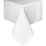 Nappe en vrac en fiandra blanc pur coton cm. 180 ronde