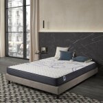 Matelas perfect sleep - 140x190 cm - mousse m�moire de forme hr, blue latex, hypoallerg�nique - �quilibr� ...
