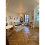 Naturasol - parquet massif ch�ne b�ton rompu - chatillon naturel - verni - larg. 9 cm