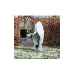 Nature - couverture d'hiver avec fermeture clair 70 g / m beige 2x2, 5 m