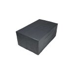 Housse de protection pour table rectangulaire et chaises de jardin, dimensions h90 x 225 x 143 cm