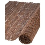 Nature - paravent de jardin saule 1 x 3 m 10 mm d'épaisseur Nature - paravent de jardin saule 1 x 3 m 10 mm d'épaisseur