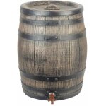 Nature - récupérateur d'eau en forme de barrique en pe rotomoulé - 50 litres - inclus accessoires Nature - récupérateur d'eau en forme de barrique en pe rotomoulé - 50 litres - inclus accessoires