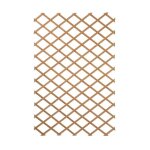 Palissade de jardin 100 x 200 cm bois l - nature