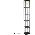 Qazqa nea - led lampadaire - 1 lumire - h 1833 mm - noir - - clairage intrieur - salon i chambre i ...