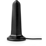 Nedis antenne interieure amplifi�e tnt hdtv 0 - 15 km uhf lte700 noir