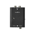 Convertisseur audio digital deux voies entre de connexions: 2x rca nedis - acon2508bk
