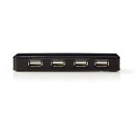 Nedis - hub usb usb a male usb a femelle 7 ports usb 20 adaptateur de courant usb power 7x usb