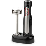 Nedis kahb600bk mixeur plongeant sans fil argent noir