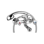 Go by van marcke easy ii robinet m�langeur � deux voies baignoire douche complet comprenant douchette ...