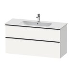 D - neo, meuble sous - lavabo mural, largeur 1210 x - duravit