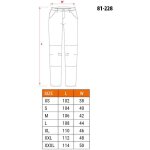 Neo - tools long jeans de jeans de travail pour hommes, 8 poches multifonctionnelles, coutures renforces, ...