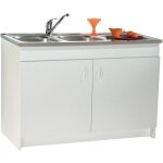 Neova - meuble sous - évier progres 2 portes 100x60 Neova - meuble sous - évier progres 2 portes 100x60