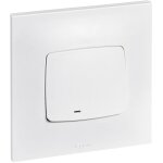 Interrupteur ou va - et - vient lumineux (voyant fourni) neptune - blanc - legrand