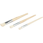 Lot de pinceaux pour peinture meuble, porte ou volet - nespoli