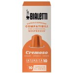 Nespresso compatibles aluminum cremoso 10 capsules - bialetti