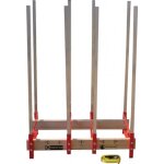 Nestle - chevalet de sciage holzmichel larg. 820 x hauteur 1130 x prof. 465 mm aluminium / bois