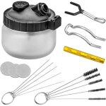 Nettoyage  arographe kit nettoyage arographe outils comprenant 1 pot de nettoyage pour arographe ...