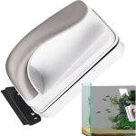 Nettoyant magn�tique pour vitres d'aquarium - aimant de nettoyage double