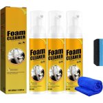 Nettoyant moussant multifonctionnel pour voiture (100ml, 3 pi�ces)