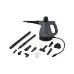 Nettoyant de vapeur portable 1500w avec 15 accessoires pour une voiture de salle de bains de voiture ...