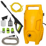 Nettoyeur haute pression (1500 w, kit pour la maison et la voiture inclus, d�bit max. : 350 l / h, en ...