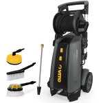 Nettoyeur haute pression 180 bars 3000w moteur à induction tuyau 8 m lance turbo + 3 brosses réservoir ... Nettoyeur haute pression 180 bars 3000w moteur à induction tuyau 8 m lance turbo + 3 brosses réservoir ...