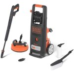 Black + decker - nettoyeur haute pression 2000w 140 bar 440 l / h patio cleaner et brosse fixe black ...