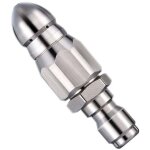 Nettoyeur haute pression buse de jet d'�gout buse de tuyau de drainage sous pression 5000psi 1 / 4 pouces ...