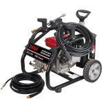 Zeuz - nettoyeur haute pression thermique 4 temps 160 bars avec nettoyeur de canalisation