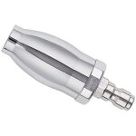 Nettoyeur � pression haute qualit�, buse turbo d'eau chaude et froide, buse rotative 1 / 4 pouces � connexion ...