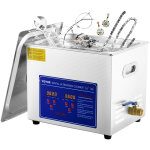 Nettoyeur a ultrasons 10l pour bijoux appareil nettoyage ultrasons professionnel nettoyeur digital affichage ...