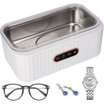 Nettoyeur � ultrasons 45 000 hz, machine de nettoyage pour lunettes, bijoux, montres et proth�ses dentaires. ...