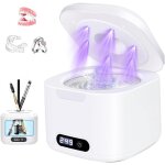 Nettoyeur ultrasons, 49000hz bac ultraso, 340ml ultrasonic cleaner avec 6 lampe uv, ultrasonic cleaner ...