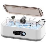 Nettoyeur ultrasons 650ml nettoyeur professionnel pour lunettes ultrasons nettoyeur argent 49000hz avec ...