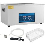 Nettoyeur  ultrasons double frquence22l avec chauffage pour bijoux et lunettes - mophorn