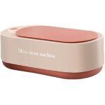 Nettoyeur � ultrasons portable professionnel 350 ml pour bijoux - rose