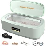 Nettoyeur  ultrasons ulisem [300 ml], appareil de nettoyage  ultrasons 45 000 hz, avec 4 rglages de ...