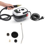 Nettoyeur vapeur portable 1500w haute pression - 6 niveaux rglables - 105c (229f) - dsinfection et ...