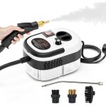 Nettoyeurs � vapeur, nettoyeur � vapeur portable 2500 w avec 6 vitesses haute pression, machine de nettoyage ...