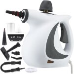 Nettoyeur vapeur portatif avec accessoires, nettoyeur vapeur pour usage domestique, nettoyeur vapeur ...