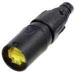 Neutrik - fiche rj45 mle droite ne8mx - b rj45 mle, droit jaune, noir 1 pc(s)