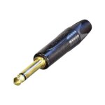 Neutrik - jack 6. 35 mm mle, droit np2x - b nombre de ples: 2 mono noir 1 pc(s) d11736