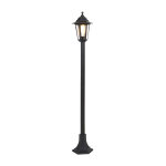 New haven - led dimmable lampadaire variateur inclus - 1 lumi�re - � 17. 1 cm - noir - classique / antique ...