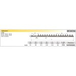 Stihl lame supérieure taille - haie hs 72 74 75 76 80 85 045780 Stihl lame supérieure taille - haie hs 72 74 75 76 80 85 045780